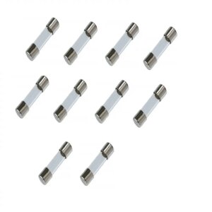 Set 10 sigurante T800mA 250VAC intarziere 5x20mm sticla ESKA 522.516-10