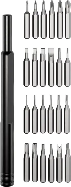 Set Surubelnita De Inalta Calitate Cu 24 Biti 28mm Otel S2 De Precizie Goobay 77836
