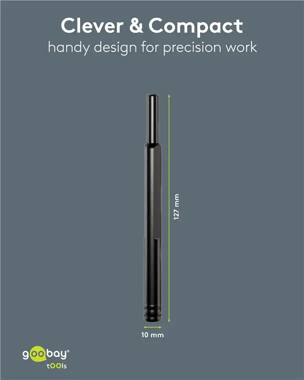 Set Surubelnita De Inalta Calitate Cu 24 Biti 28mm Otel S2 De Precizie Goobay 77836