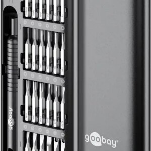 Set surubelnita de inalta calitate cu 48 biti 28mm otel S2 de precizie Goobay 77835