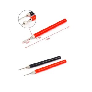 Set tester multimetru rosu si negru fara cablu TESTER5-MULTIMET