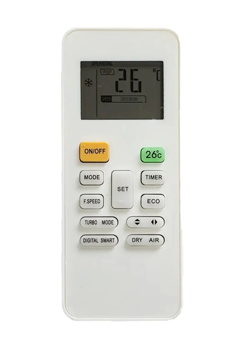 Telecomanda Aer Conditionat Midea Romstal similara cu originalul (264)