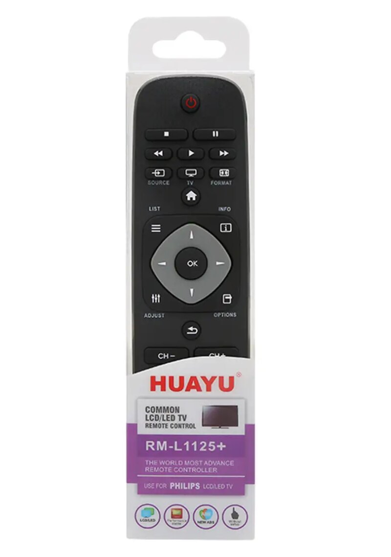 Telecomanda Compatibila Lcd Led Tv Philips Rm L1125 Huayu 710