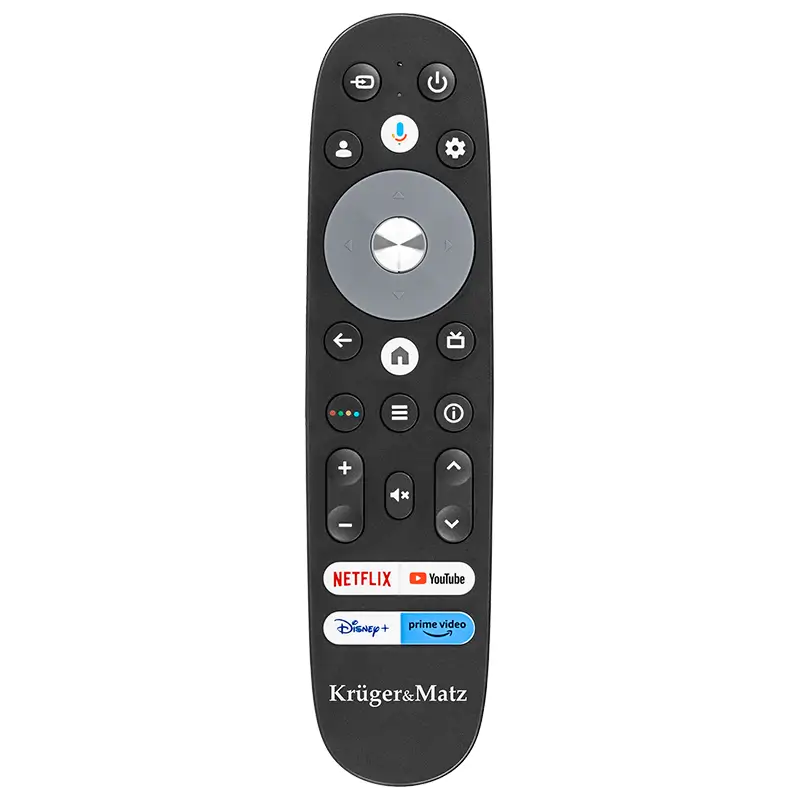 Telecomanda dedicata pentru TV Kruger&Matz cu sistem Google TV PIL0372 Telecomanda dedicata pentru TV Kruger&Matz cu sistem Google TV PIL0372