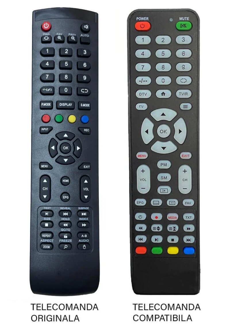 Telecomanda inlocuitoare compatibila TV DenisNetwork 4.0 (672-3)