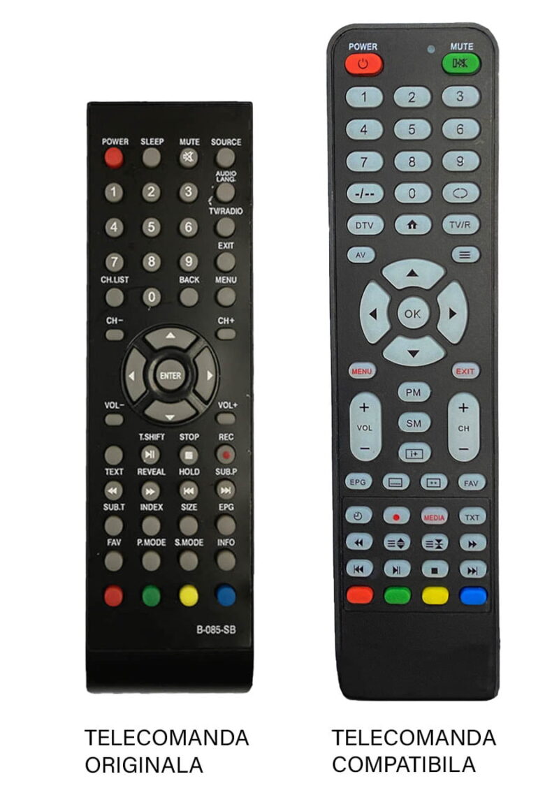 Telecomanda inlocuitoare compatibila TV Vortex B-085-SB IR 199 (317) Telecomanda inlocuitoare compatibila TV Vortex B-085-SB IR 199 (317)
