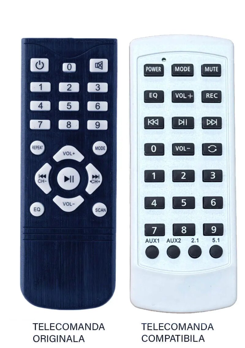 Telecomanda inlocuitoare pentru boxa portabila JRH 15 PRO compatibil cu originalul (654)
