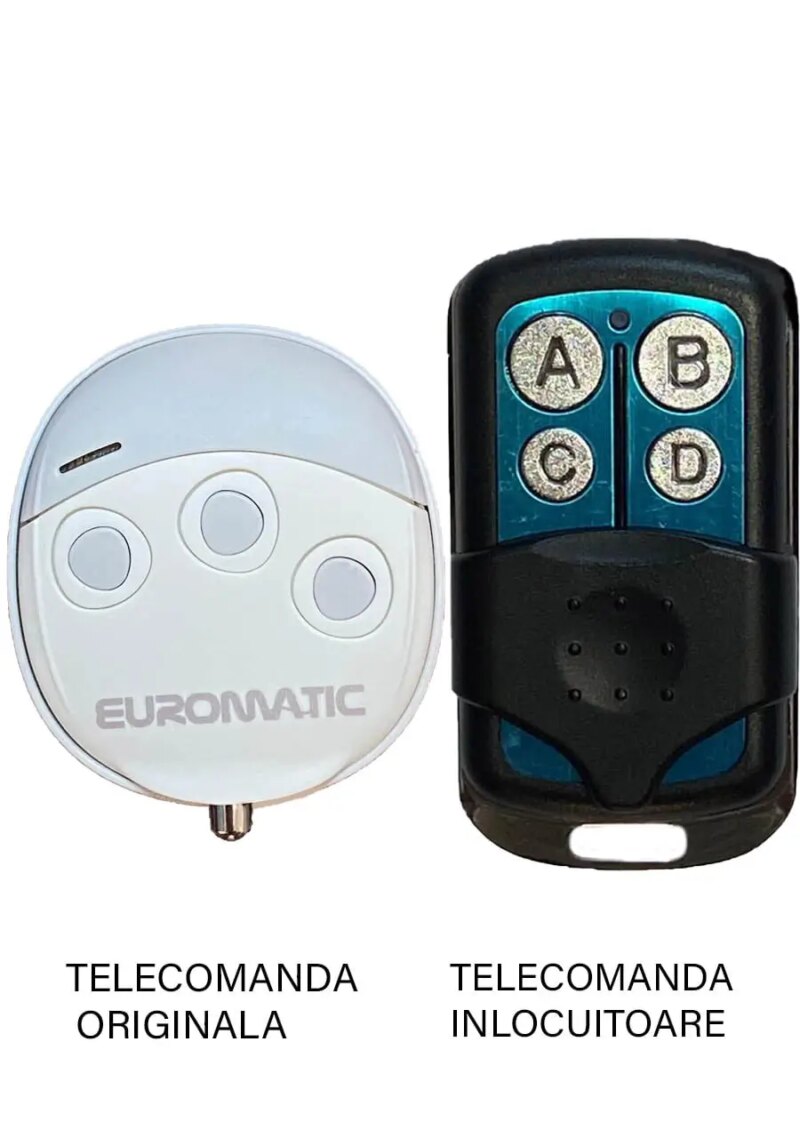 Telecomanda inlocuitoare pentru poarta garaj de 2 si 4 canale cod fix 433.92MHz Proteco PTX 3EI compatibila cu originalul (844-1 Telecomanda inlocuitoare pentru poarta garaj de 2 si 4 canale cod fix 433.92MHz Proteco PTX 3EI compatibila cu originalul (844-1