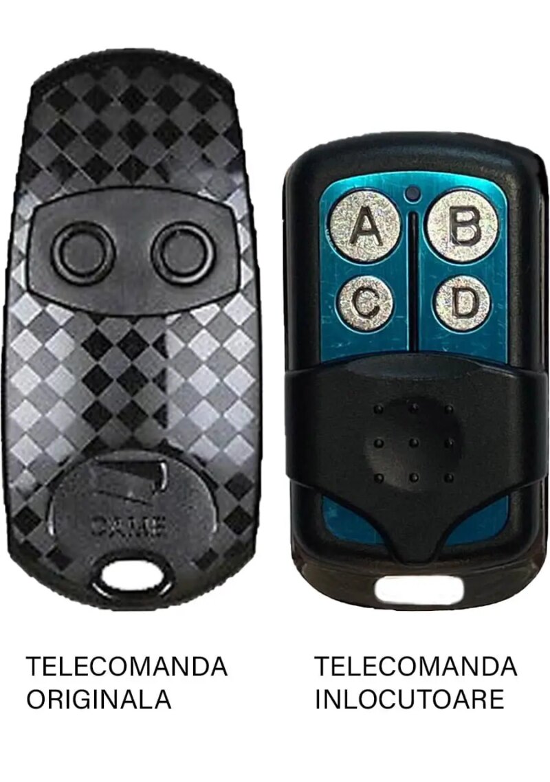 Telecomanda inlocuitoare poarta garaj 2 butoane cod fix frecventa 433.92MHz Came Top 432EV compatibila cu originalul (805)