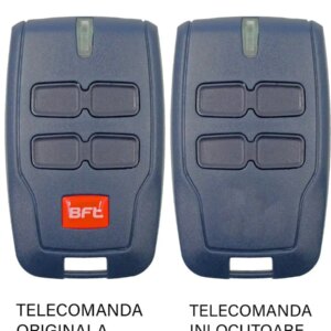 Telecomanda inlocuitoare poarta garaj 4 butoane cod saritor frecventa 433.92 Mhz - BFT Mitto 4 (803)