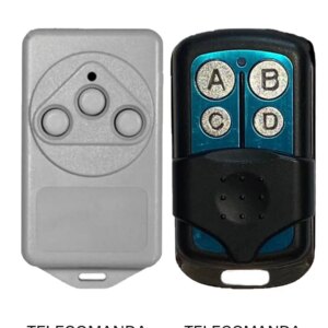 Telecomanda inlocuitoare poarta garaj de 2 si 4 canale cod fix 433.92MHz Proteco TX433 compatibila cu originalul (844)