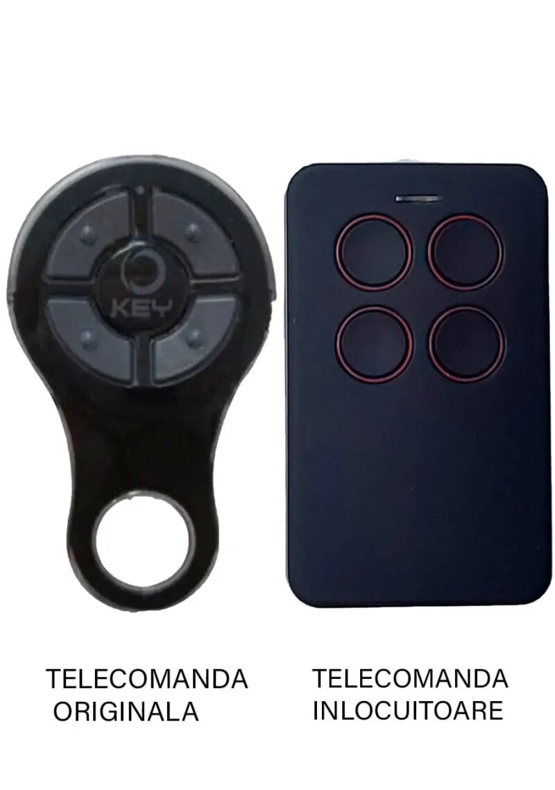 Telecomanda inlocuitoare poarta garaj de 2 si 4 canale cod saritor 433.92MHz Key SUB44R compatibila cu originalul (825)