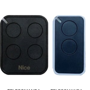 Telecomanda inlocuitoare poarta garaj de 2 si 4 canale cod saritor 433.92MHz Nice Flo 4 RE compatibila cu originalul (839)