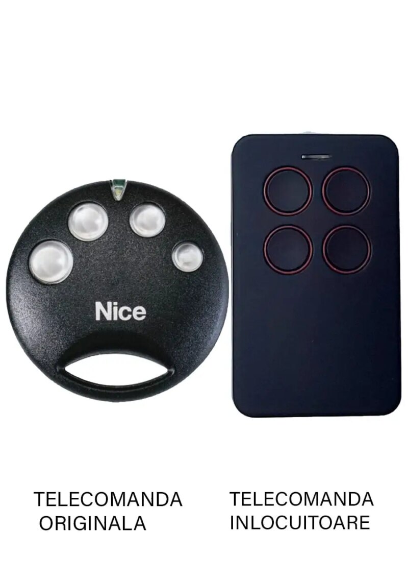 Telecomanda inlocuitoare poarta garaj de 2 si 4 canale cod saritor 433.92MHz NICE SMILO SM4 compatibila cu originalul (842) Telecomanda inlocuitoare poarta garaj de 2 si 4 canale cod saritor 433.92MHz NICE SMILO SM4 compatibila cu originalul (842)