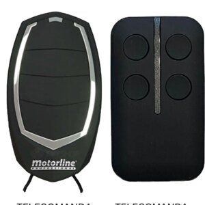 Telecomanda inlocuitoare poarta garaj Motorline FALK 433.92MHz /cu cod de siguranta /pana la 100 de metrii /cu 4 canale