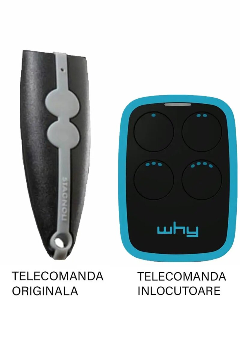 Telecomanda Inlocuitoare Poarta Garaj Stagnoli Venus Av221 Cod Saritor 43392mhz 593