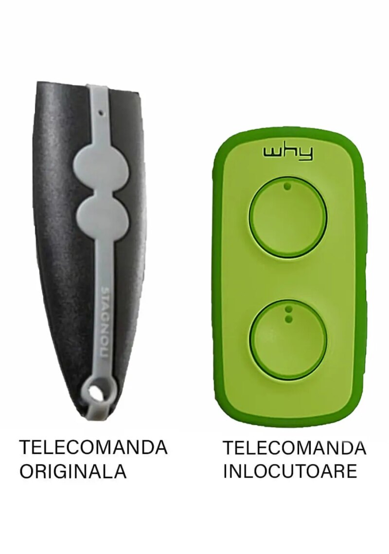 Telecomanda inlocuitoare poarta garaj Stagnoli Venus Av221 cod saritor/ 433.92MHz (593)