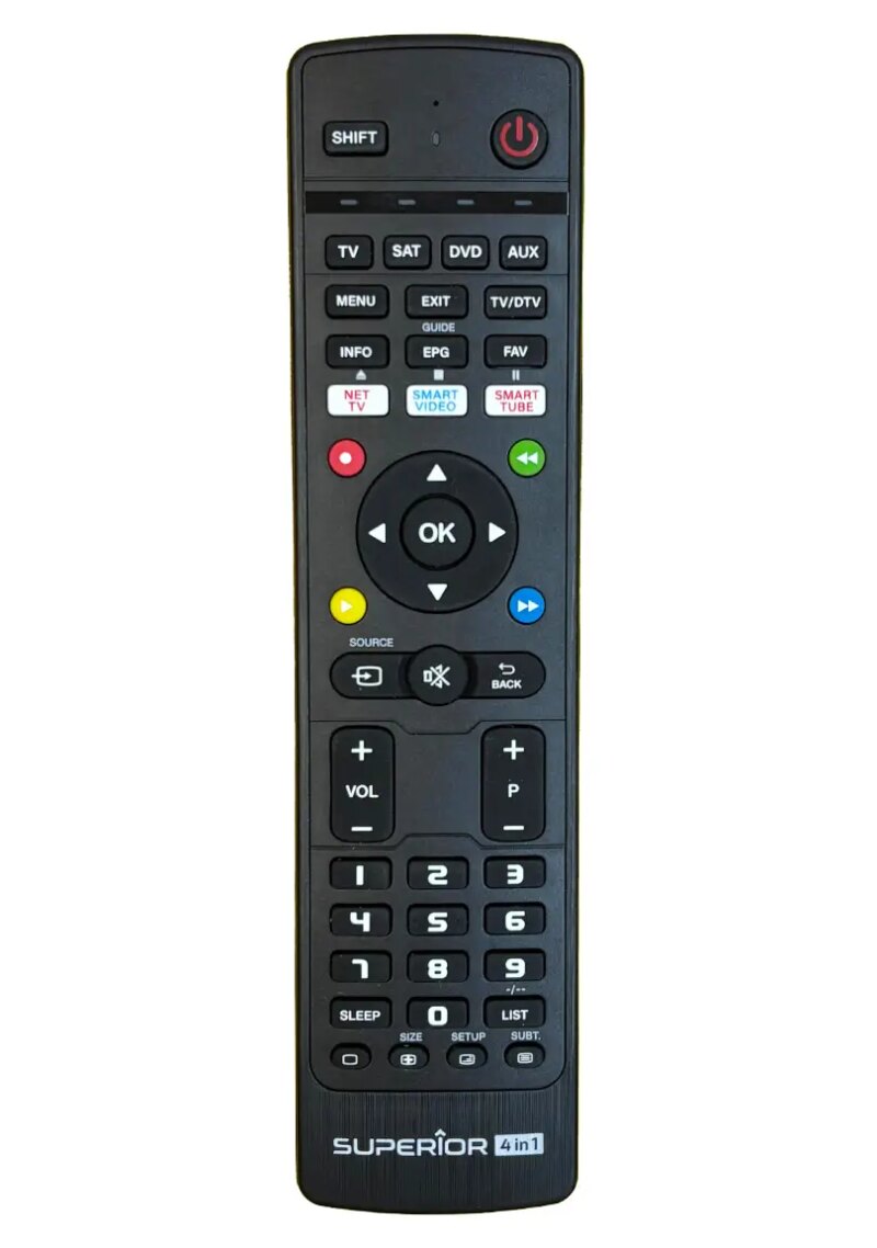 Telecomanda Superior 4in1 Universala Tv Sat Dvd Aux Ir Cod Programabil Superior Suptb031 216