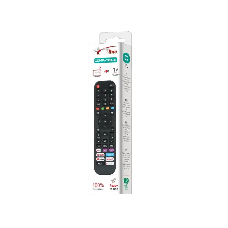 Telecomanda Universala compatibila TV HISENSE Jolly Line JL1720/COMP20240108 Telecomanda Universala compatibila TV HISENSE Jolly Line JL1720/COMP20240108