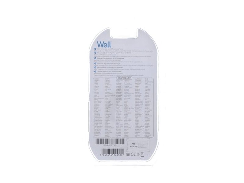 Telecomanda Universala Pentru Aparate De Aer Conditionat Well Rc Ac Whiff Wl