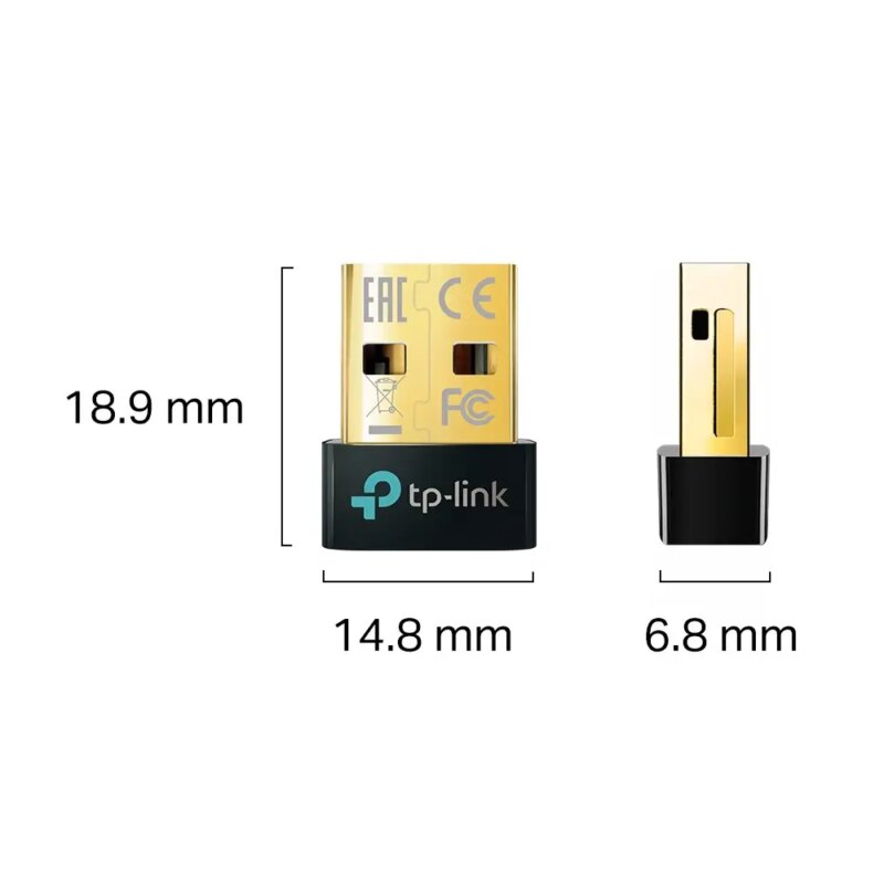 Adaptor Bluetooth V50 Tp Link Ub500 Usb 20 Max 10m Antena Interna