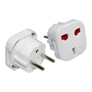 Adaptor SCHUKO la ANGLIA 13A 250V BS 546 Mutlusan 001 170 030002 00 00