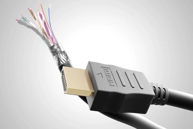 Cablu 05m Hdmi V20 Cu Ethernet Arc 4k 60hz Uhd 18gbit S Goobay 61149