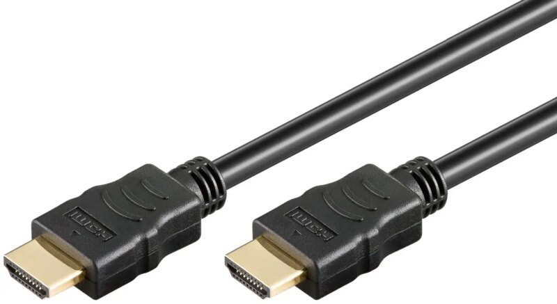 Cablu 05m Hdmi V20 Cu Ethernet Arc 4k 60hz Uhd 18gbit S Goobay 61149