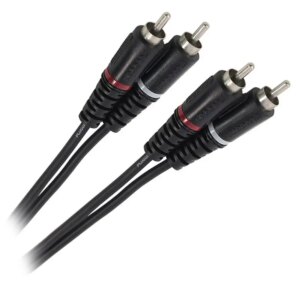 Cablu audio Professional 2x RCA tata - 2x RCA tata 6m PLUGGER PLU CABB RM0RM0 6M00 EAS