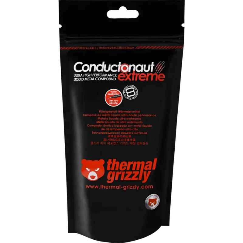 Conductonaut Extreme Liquid Metal 1g Thermal Grizzly Tg Ce 001 R