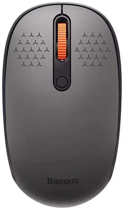 Mouse Baseus B01055503833-00 wireless 2.4GHz si Bluetooth optic 800/1200/1600dpi butoane/scroll 3/1 gri 2 mouse baseus b01055503833 00 wireless 24ghz si bluetooth optic 800 1200 1600dpi butoane scroll 3 1 gri 2