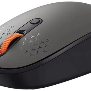 Mouse Baseus B01055503833-00 wireless 2.4GHz si Bluetooth optic 800/1200/1600dpi butoane/scroll 3/1 gri
