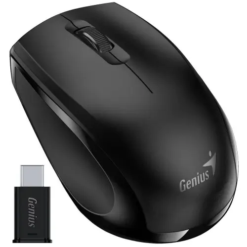 Mouse Genius NX-8006S 31030036400 wireless 2.4GHz optic 1200dpi butoane/scroll 3/1 USB-C negru Mouse Genius NX-8006S 31030036400 wireless 2.4GHz optic 1200dpi butoane/scroll 3/1 USB-C negru