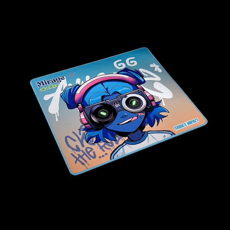 Mouse Pad A4tech Bp 45w Nyx Mirage Gaming Bloody Cauciuc Si Material Textil 454x400x5mm Imagine