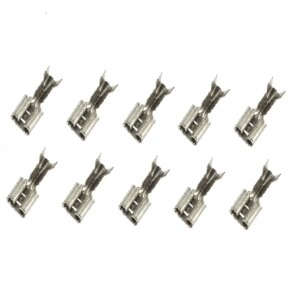 Set 10 papuci cablu mama 6.3x0.5mm cositoriti pentru cablu 0.5-1mm2 Somogyi Electronic KSH 6