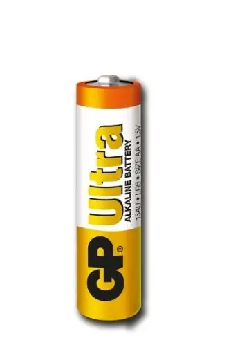Set 4 baterii alkaline Ultra GP R6 AA GP15AUETA21-2GSBC4 1 Set 4 Baterii Alkaline Ultra Gp R6 Aa Gp15aueta21 2gsbc4