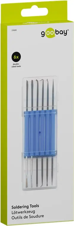 Set 6 unelte speciale pentru lipirea pe electronice si placi de circuit Goobay 77999 4 Set 6 Unelte Speciale Pentru Lipirea Pe Electronice Si Placi De Circuit Goobay 77999
