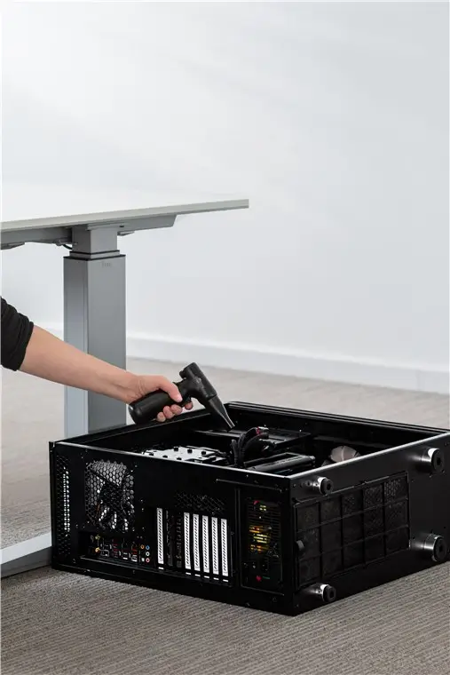 Suflanta Aer Comprimat Portabila Goobay 77830 100w Motor Fara Perii Fara Fir Reincarcabil
