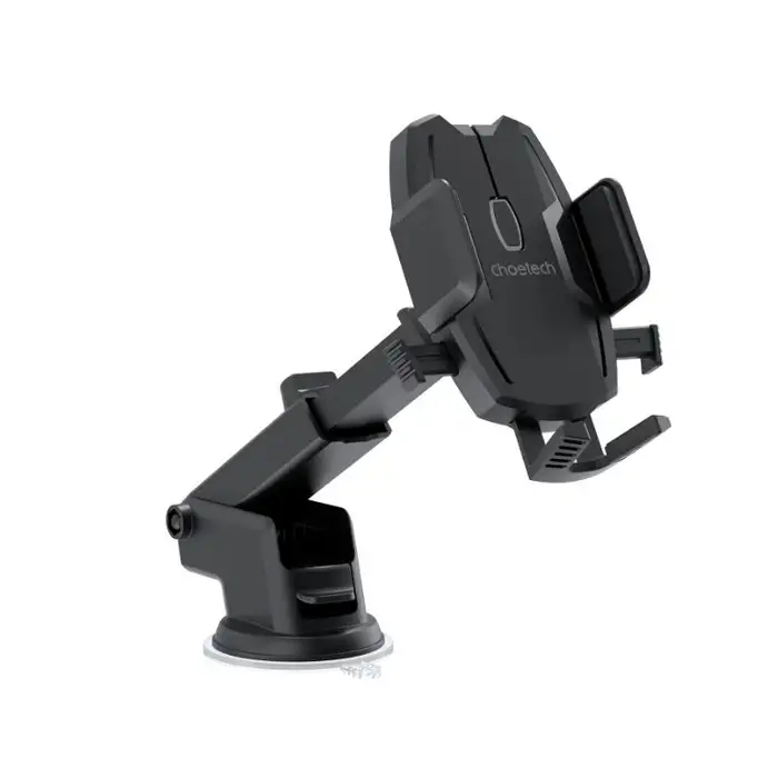 Suport Auto Universal Pentru Telefon Prindere Pe Bord Parbriz Sau Ventilatie Brat Telescopic H043 Choetech