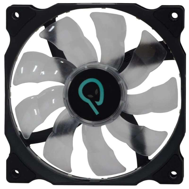 Ventilator Spacer Pc Silent 120x120x25 Mm Blue Light Hydraulic Bearing 34cfm 3 Pin Spfc 120 3p Bl