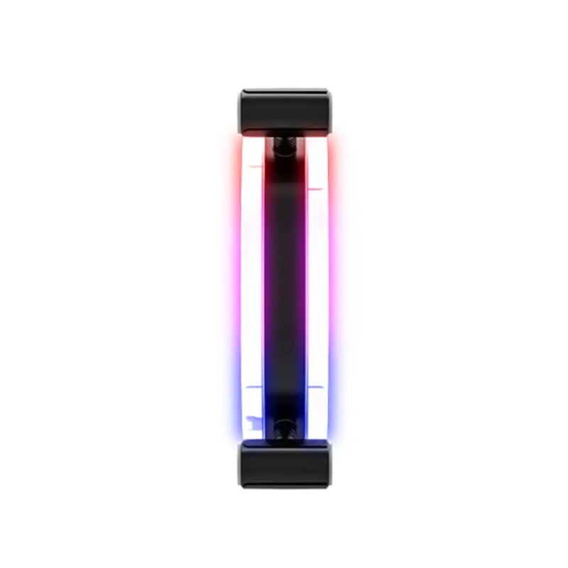 Ventilator Zalman Zm Lf120 120mm 800 1300rpm Ebr Bearing 43cfm 2x Inel Led Rgb 4 Pin Pwm Negru