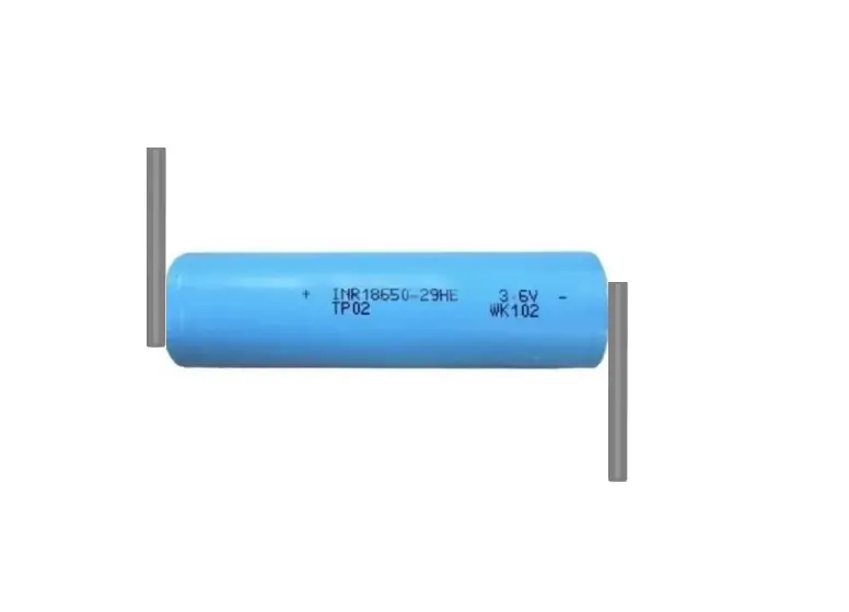 Acumulator Tenpower 18650 3.6V 2850mAh 10A cu lamele sudate in Z INR18650-29HE+Z Acumulator Tenpower 18650 3.6V 2850mAh 10A cu lamele sudate in Z INR18650-29HE+Z