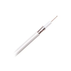 Cablu coaxial cupru/cupru 75 ohmi ecranaj 32 fire cupru diametru 7.1mm 1m Cabletech KAB0015-1