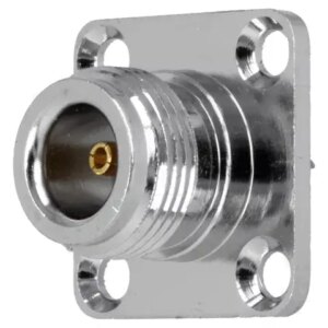 Conector N soclu mama drept montare pe panou cu lipire H3266 COPPER YIZN Jiangsu Tengyu Electronics co.