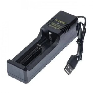 Incarcator USB-A - LI-ION 1000mAh 1x 18650 26650 14500 16340 18500 MS-5D81