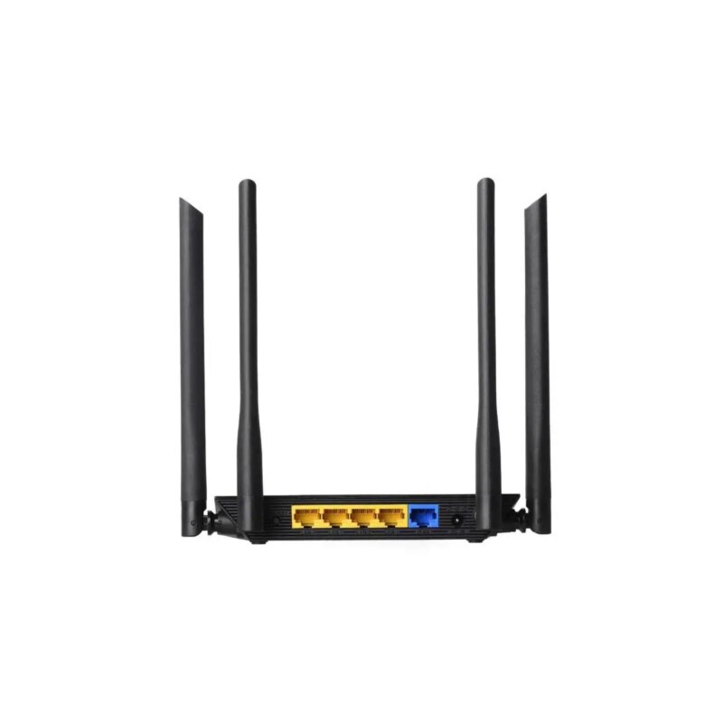 router wireless ac1200 dual band 4 porturi 4 antene externe br 6476ac edimax 1