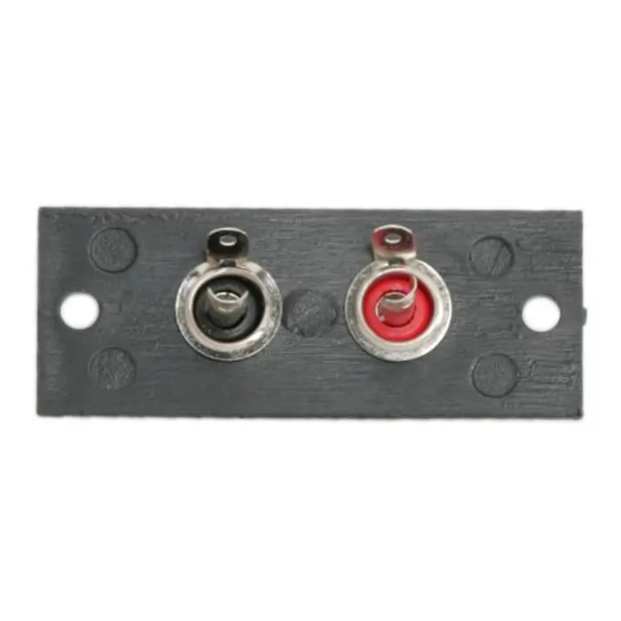 Set 3 Terminale Rca X2 Prize Incorporabile 50x20 Mm Rosu Negru Mnc 05079 3