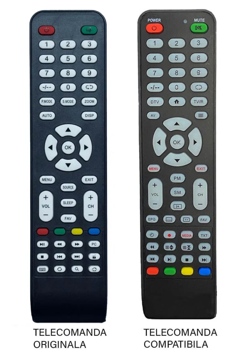 Telecomanda inlocuitoare compatibila TV KET (720) Telecomanda inlocuitoare compatibila TV KET (720)