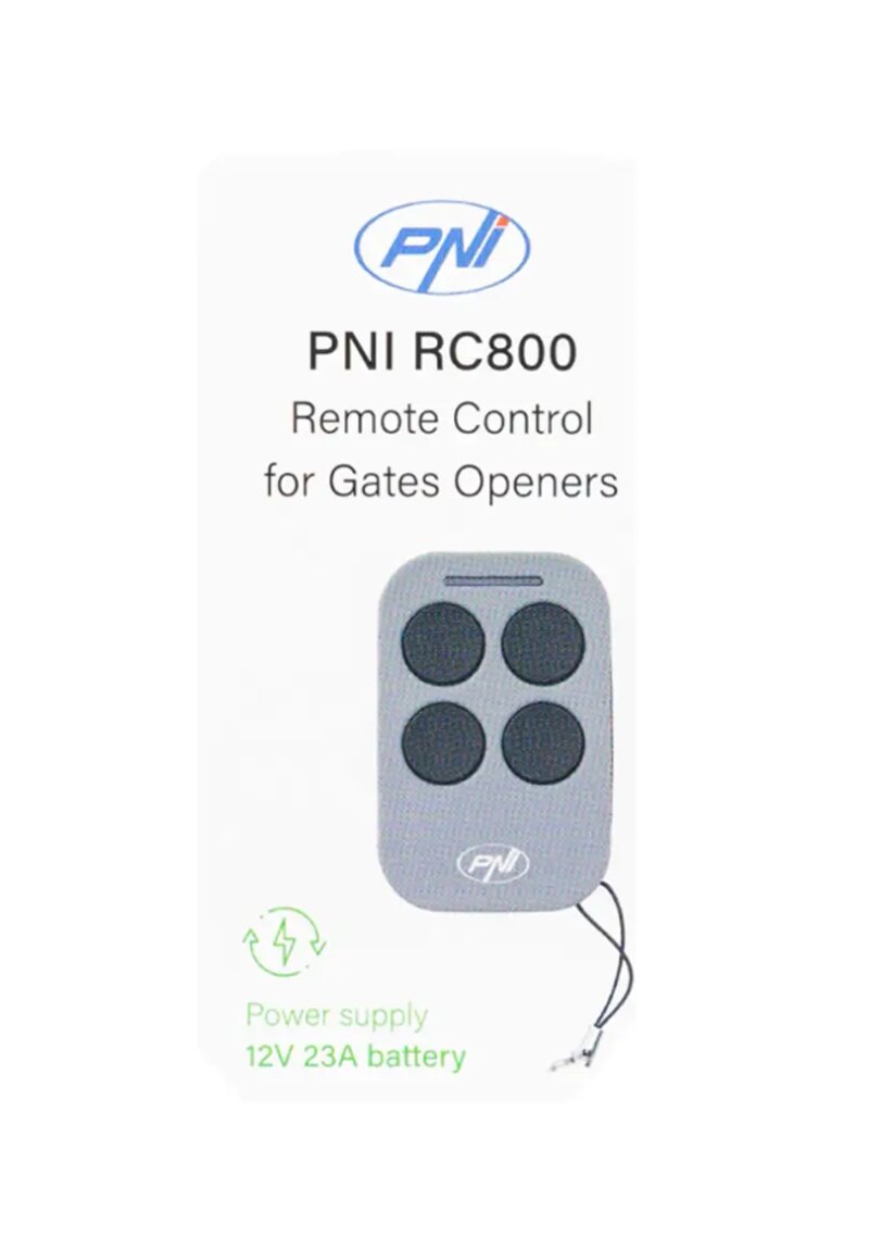Telecomanda Suplimentara Pni Rc800 Pentru Kit Automatizare Porti Pni Ap800c Pni Mab300 395 1