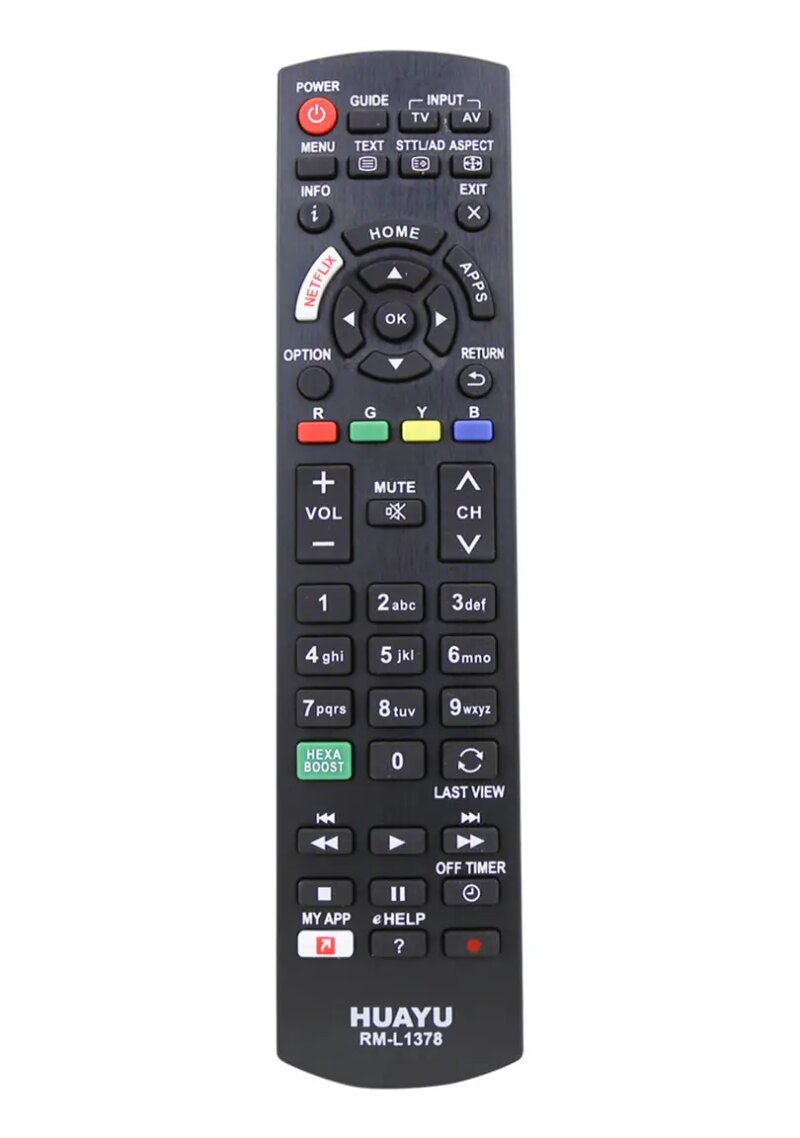 Telecomanda universala TV Panasonic RM-L1378 Huayu (328-2)